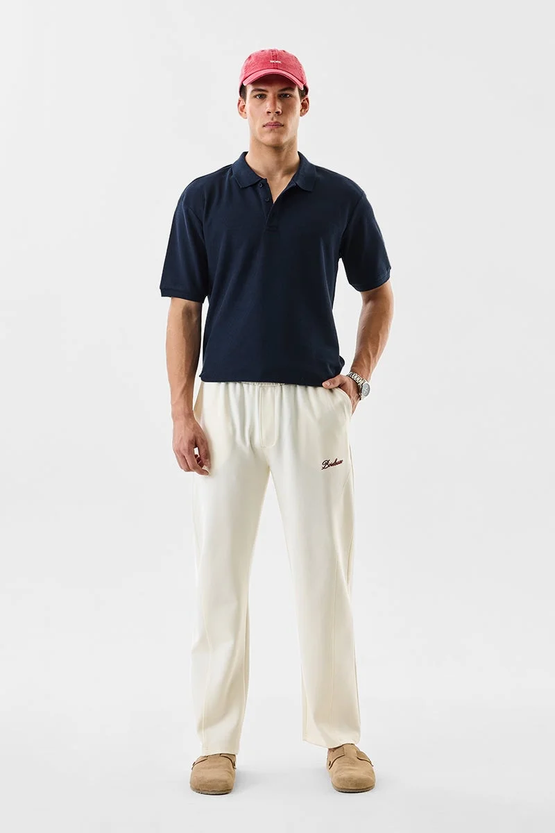 SNITCH Regular Fit 100% Cotton Polo T-Shirt